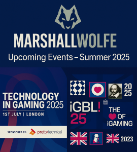 Marshall Wolfe: Upcoming Events – Summer 2025
